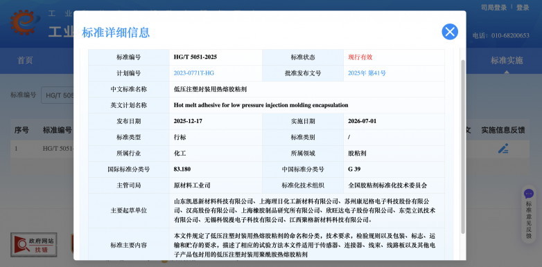 行業觀察｜HG/T 5051-2025正式落地，低壓注塑封裝產業迎來標準化新標尺
